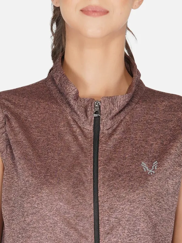 Port_Red_Sleeveless_Training_Sports_Gym_Jacket_For_Women_&_Girls