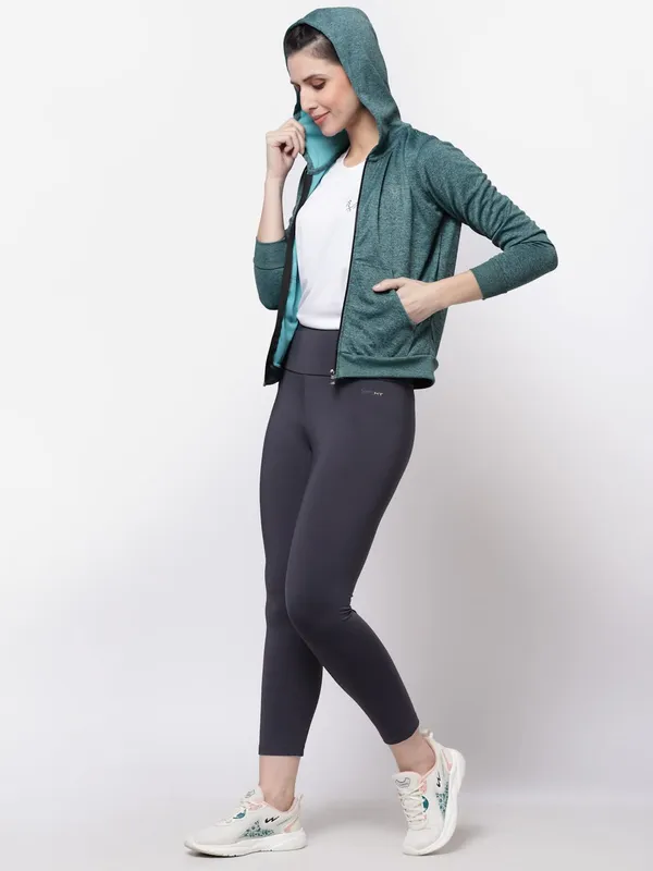 Pine_Green_Hooded_Sports_Gym_Training_Jacket_For_Women_&_Girls