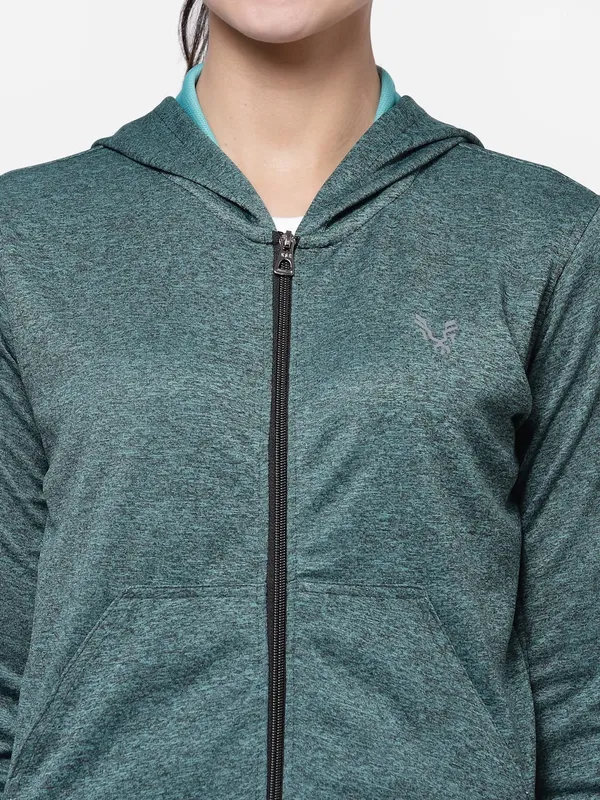 Pine_Green_Hooded_Sports_Gym_Training_Jacket_For_Women_&_Girls