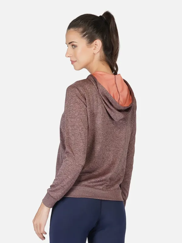 Port_Red_Hooded_Sports_Gym_Training_Jacket_For_Women_&_Girls