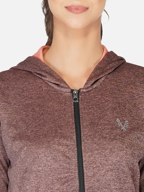 Port_Red_Hooded_Sports_Gym_Training_Jacket_For_Women_&_Girls