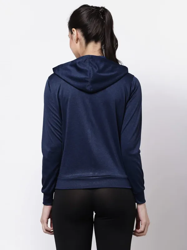 Navy_Hooded_Sports_Gym_Training_Jacket_For_Women_&_Girls