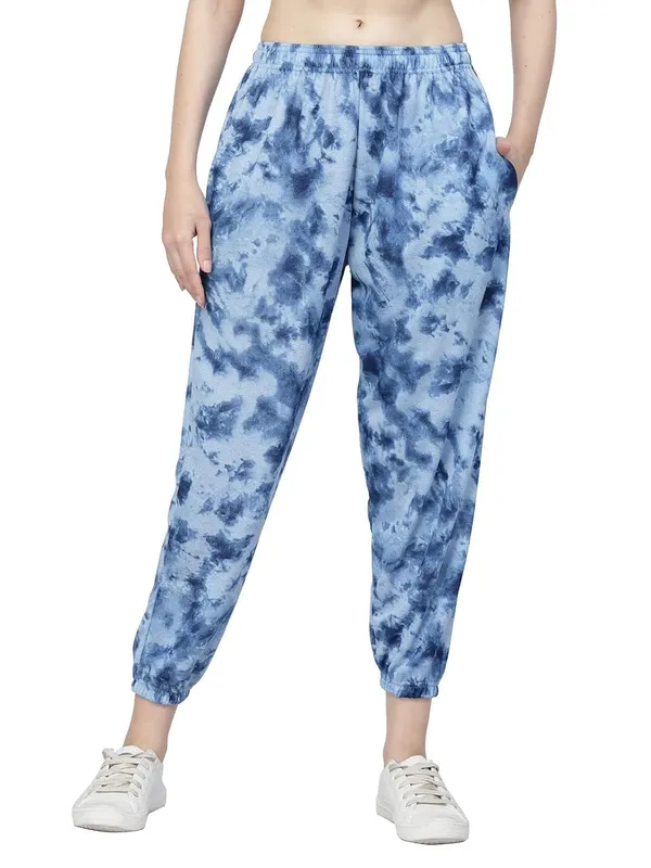 Blue_Relaxed_Fit_Printed_Pyjamas_For_Women_&_Girls