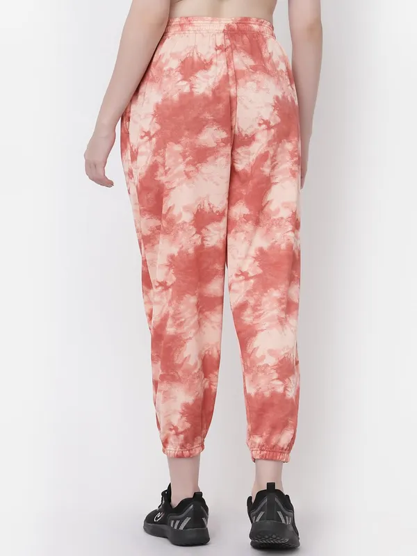 Peach_Relaxed_Fit_Printed_Pyjamas_For_Women_&_Girls