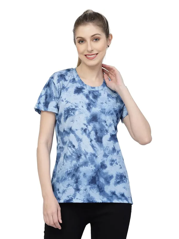 Blue_Regular_Fit_Printed_Half_Sleeves_Round_Neck_Gym_Sports_T-Shirt_For_Women_&_Girls