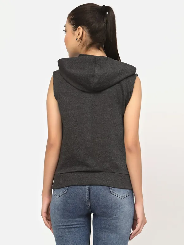 Dark_Melange_Cotton_Blend_Standard_Length_Jacket_For_Women_&_Girls
