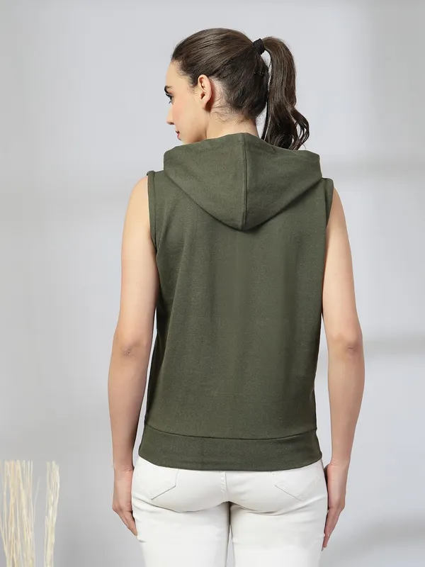 Green_Cotton_Blend_Standard_Length_Jacket_For_Women_&_Girls