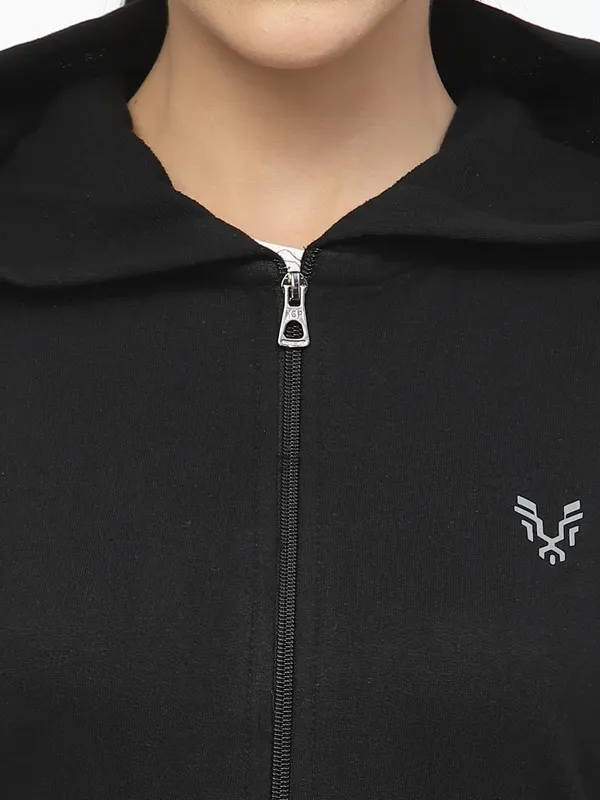 Black_Cotton_Sweatshirt_Hoodie_For_Women_&_Girls