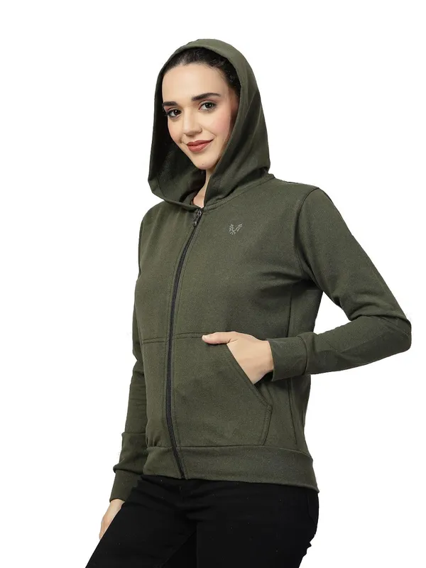 Green_Cotton_Sweatshirt_Hoodie_For_Women_&_Girls