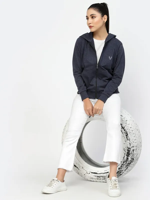 Navy_Blue_Cotton_Sweatshirt_Hoodie_For_Women_&_Girls