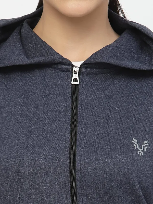Navy_Blue_Cotton_Sweatshirt_Hoodie_For_Women_&_Girls