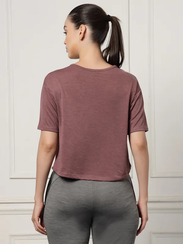 UZARUS_Women's_Regular_Fit_Gym_T-Shirt__Soft,_Breathable_&_Quick-Dry_Activewear__Ideal_for_Workout_,_Yoga,_Running,_Exercise,_Casual_Outings_&_Everyday_Comfort__Lightweight_&_Stretchable_Sportswear_Top_for_women