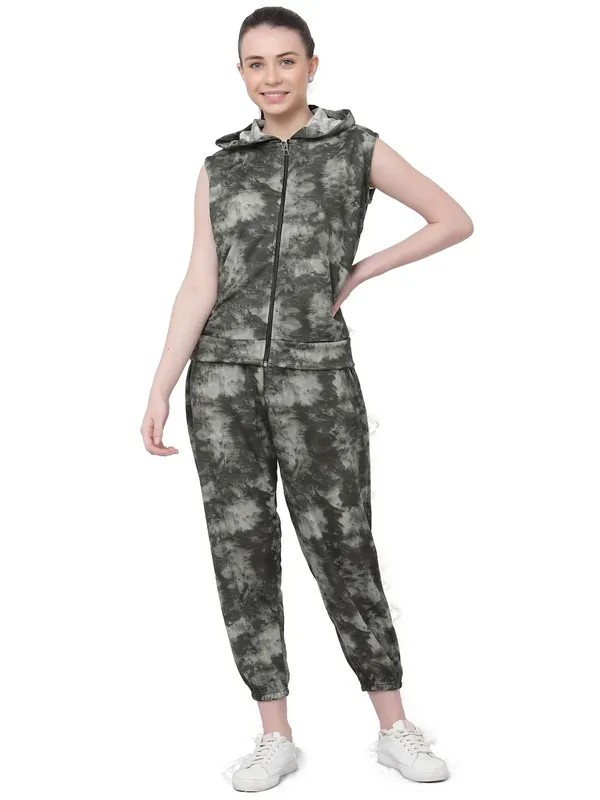 Green_Relaxed_Fit_&_Stretchable_Hoodie_Neck_Workout_Sleeveless_Tracksuit_Co-Ord_Set_For_Women_&_Girls