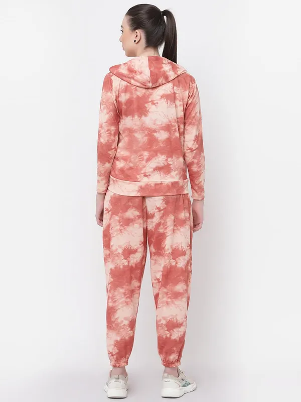 Peach_Printed_Hooded_Zipper_Full_Sleeves_Track_Suit_Co-Ord_Set_For_Women_&_Girls