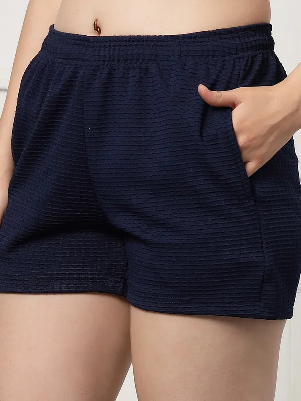 Uzarus_Womens_Relax_Fit_Shorts_(Pack_of_2)_Effortless_Comfort_&_Style_in_Every_Step_._Elastic_Waist__Shorts_with_2_Side_Pockets__Relaxed_Fit_Shorts_for_Gym,_Running_&_Everyday_Comfort.