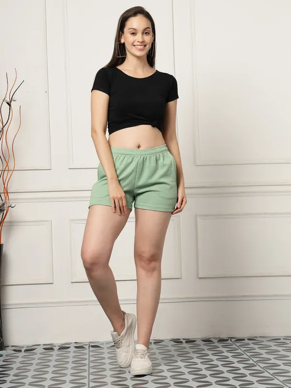 Uzarus_Womens_Relax_Fit_Shorts_(Pack_of_2)_Effortless_Comfort_&_Style_in_Every_Step_._Elastic_Waist__Shorts_with_2_Side_Pockets__Relaxed_Fit_Shorts_for_Gym,_Running_&_Everyday_Comfort.