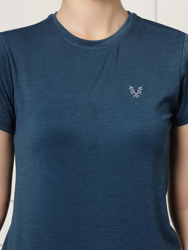 UZARUS_Women's_Regular_Fit_Gym_T-Shirt__Soft,_Breathable_&_Quick-Dry_Activewear__Ideal_for_Workout_,_Yoga,_Running,_Exercise,_Casual_Outings_&_Everyday_Comfort__Lightweight_&_Stretchable_Sportswear_Top_for_women