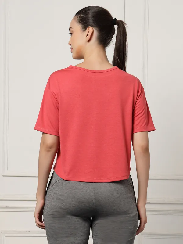 UZARUS_Women's_Regular_Fit_Gym_T-Shirt__Soft,_Breathable_&_Quick-Dry_Activewear__Ideal_for_Workout_,_Yoga,_Running,_Exercise,_Casual_Outings_&_Everyday_Comfort__Lightweight_&_Stretchable_Sportswear_Top_for_women