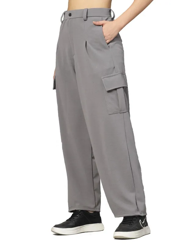 Stone_Relaxed_Fit_Cargo_Trouser_4_Pockets_Baggy_Pants_For_Women_&_Girls