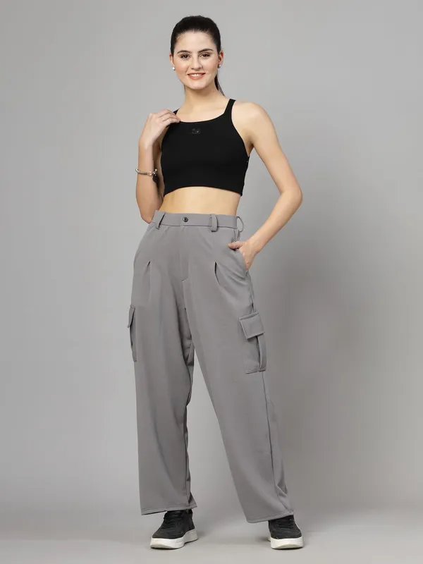 Stone_Relaxed_Fit_Cargo_Trouser_4_Pockets_Baggy_Pants_For_Women_&_Girls