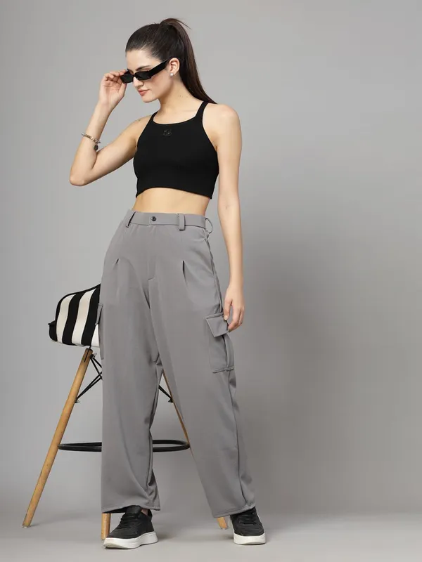 Stone_Relaxed_Fit_Cargo_Trouser_4_Pockets_Baggy_Pants_For_Women_&_Girls