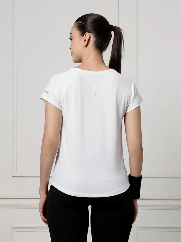 UZARUS_Women's_V-Neck_Regular_Fit_Gym_T-Shirt_|_Soft,_Lightweight_&_Quick-Dry_Fabric_|_Activewear_Top_for_Workout,_Yoga,_Running,_Exercise,_Casual_&_Daily_Wear_|_Breathable_Fitness_T-Shirt_for_Everyday_Comfort