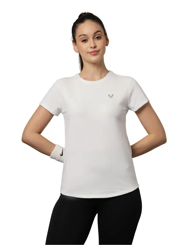 UZARUS_Women's_Regular_Fit_Gym_T-Shirt__Soft,_Breathable_&_Quick-Dry_Activewear__Ideal_for_Workout_,_Yoga,_Running,_Exercise,_Casual_Outings_&_Everyday_Comfort__Lightweight_&_Stretchable_Sportswear_Top_for_women