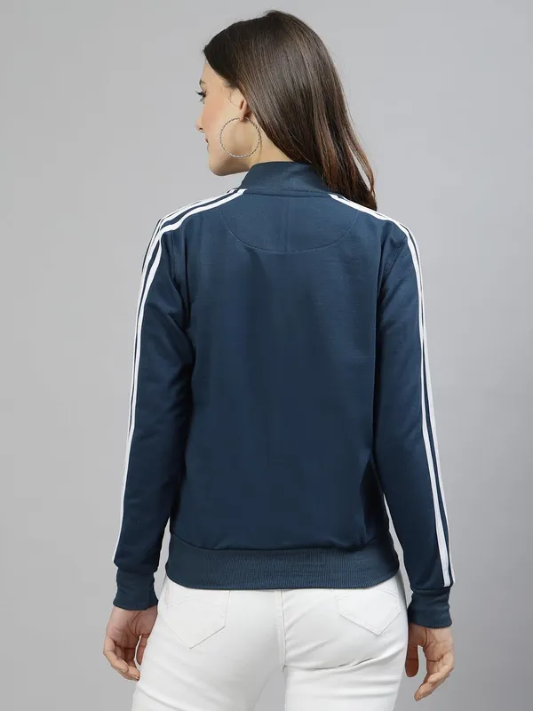 Sea_Green_Cotton_Full_Zipper_Fleece_Winter_Jacket_For_Women
