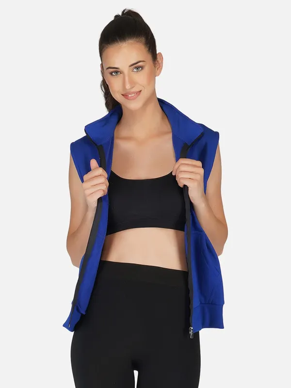 Royal_Half_Sleeves_Cotton_Fleece_Premium_Jacket_For_Women_&_Girls