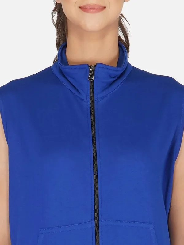 Royal_Half_Sleeves_Cotton_Fleece_Premium_Jacket_For_Women_&_Girls
