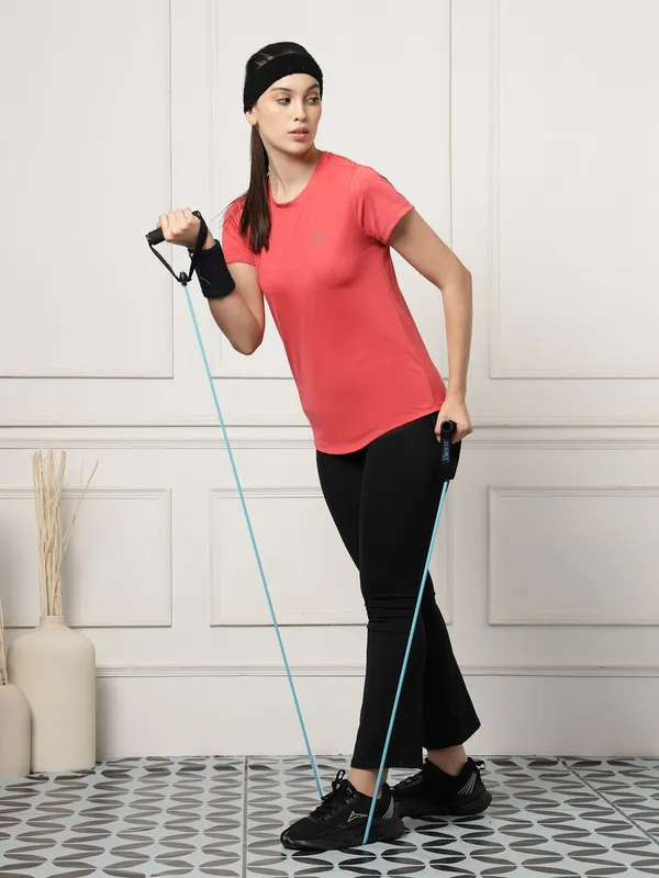 UZARUS_Women's_Regular_Fit_Gym_T-Shirt__Soft,_Breathable_&_Quick-Dry_Activewear__Ideal_for_Workout_,_Yoga,_Running,_Exercise,_Casual_Outings_&_Everyday_Comfort__Lightweight_&_Stretchable_Sportswear_Top_for_women