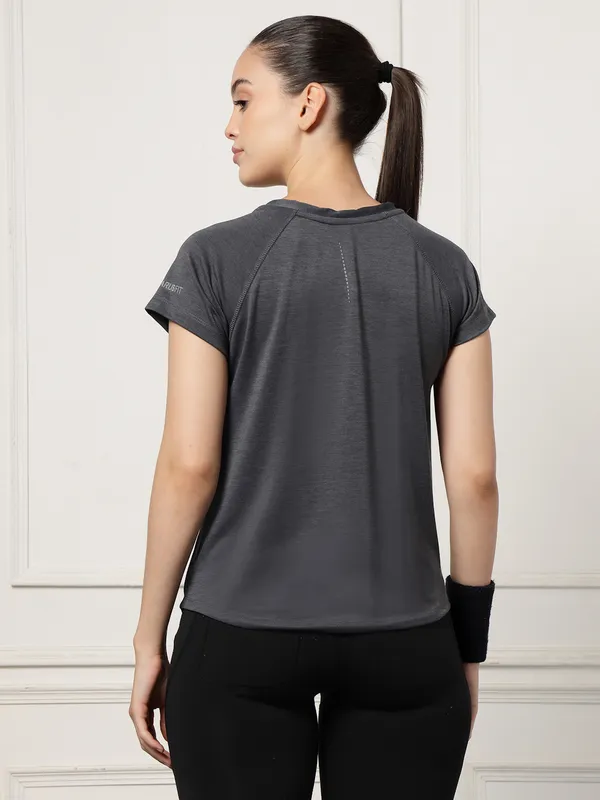 UZARUS_Women's_V-Neck_Regular_Fit_Gym_T-Shirt_|_Soft,_Lightweight_&_Quick-Dry_Fabric_|_Activewear_Top_for_Workout,_Yoga,_Running,_Exercise,_Casual_&_Daily_Wear_|_Breathable_Fitness_T-Shirt_for_Everyday_Comfort