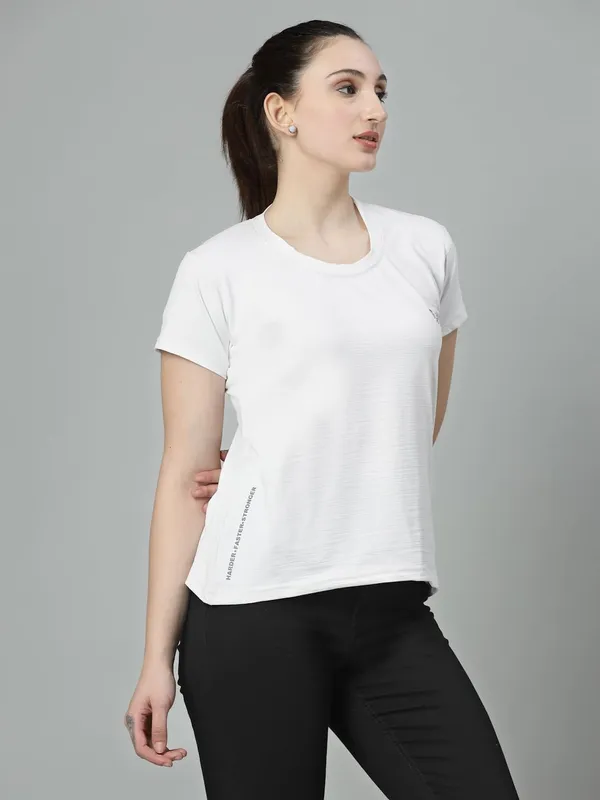 White_&_Green_Comfort_Active_Fit_Workout_Sports_Gym_T-Shirt_(Pack_Of_2)