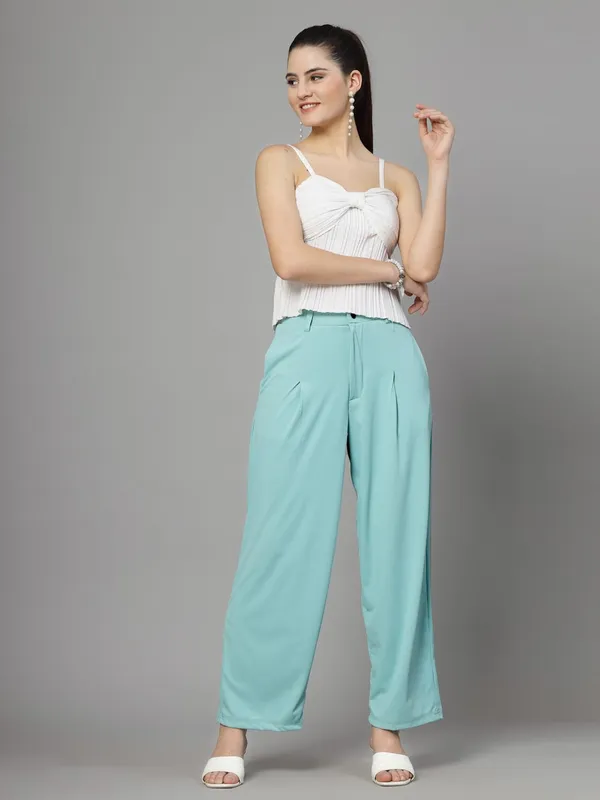 Ocean_Blue_Relaxed_Fit_Trouser_2_Pockets_Baggy_Pants_For_Women_&_Girls