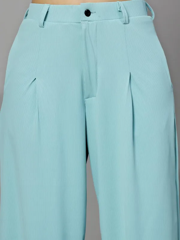Ocean_Blue_Relaxed_Fit_Trouser_2_Pockets_Baggy_Pants_For_Women_&_Girls