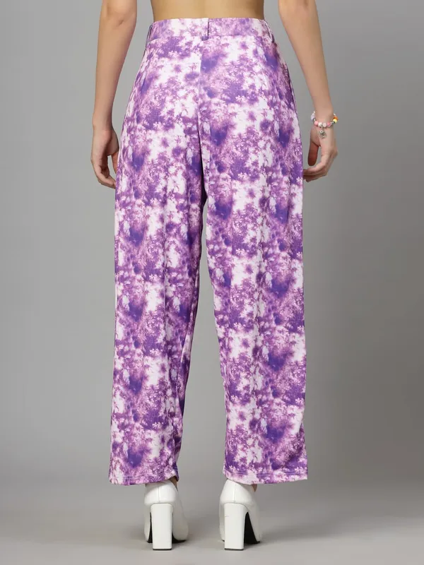 Purple_Relaxed_Fit_Trouser_2_Pockets_Baggy_Pants_For_Women_&_Girls