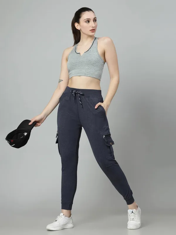 Pink_Cotton_Slim_Fit_Cargo_Joggers_Track_Pants_With_4_Zippered_Pockets_For_Women_&_Girls