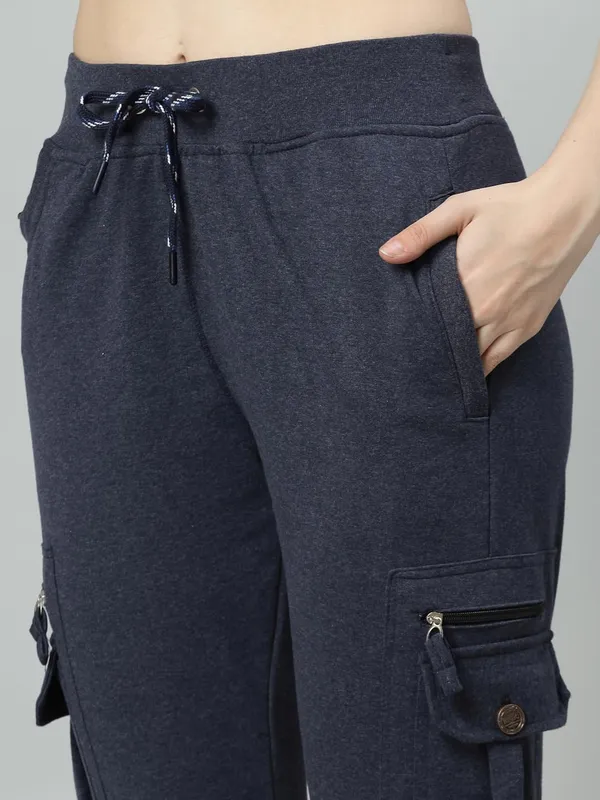 Pink_Cotton_Slim_Fit_Cargo_Joggers_Track_Pants_With_4_Zippered_Pockets_For_Women_&_Girls
