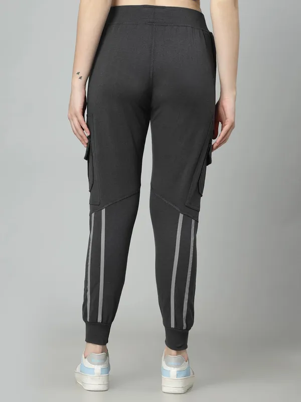Stone_Grey_Cotton_Slim_Fit_Cargo_Joggers_Track_Pants_With_4_Zippered_Pockets_For_Women_&_Girls