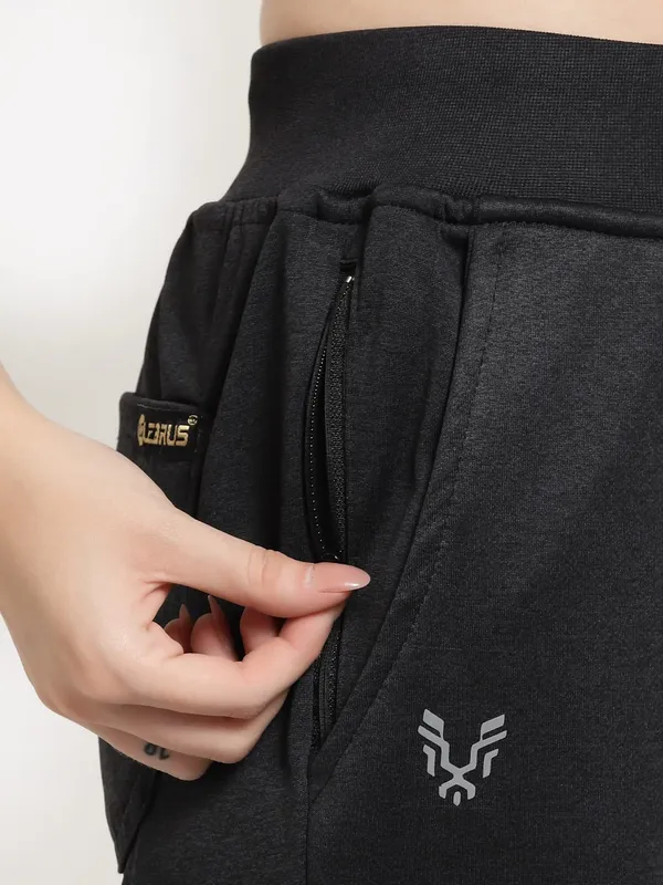 Black_Slim_Fit_Polyester_Track_Pants_For_Women_&_Girls