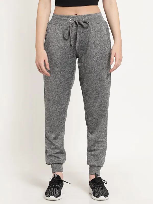 Grey_Slim_Fit_Polyester_Track_Pants_For_Women_&_Girls