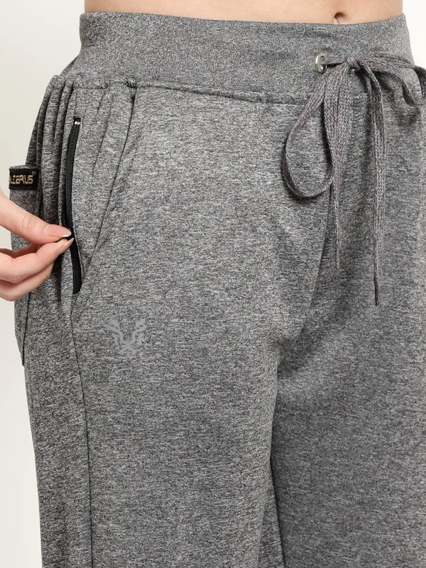 Grey_Slim_Fit_Polyester_Track_Pants_For_Women_&_Girls