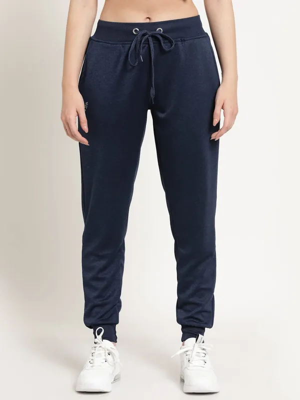 Navy_Slim_Fit_Polyester_Track_Pants_For_Women_&_Girls