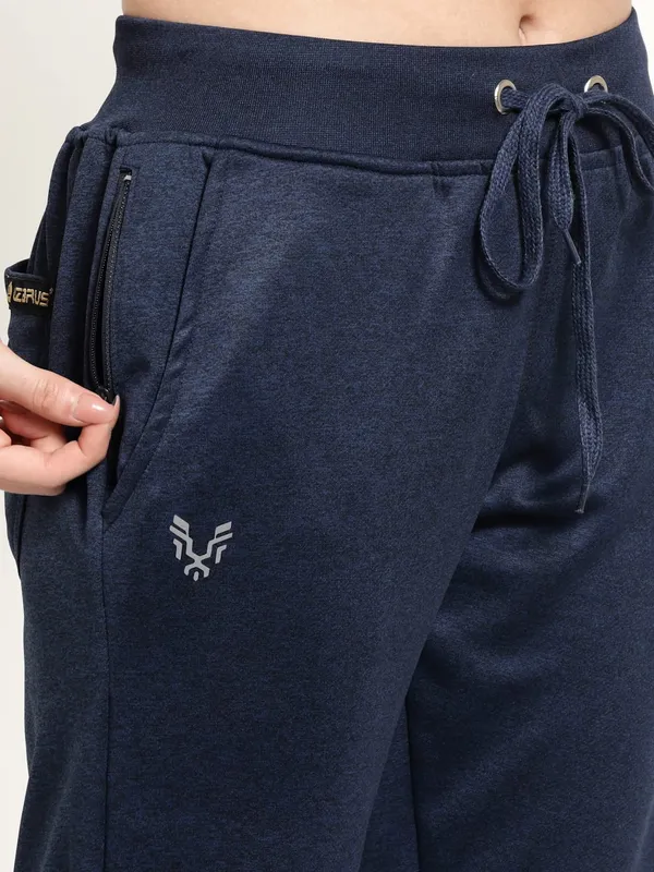 Navy_Slim_Fit_Polyester_Track_Pants_For_Women_&_Girls