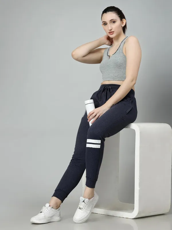 Anthra_Navy_Cotton_Slim_Fit_Joggers_Track_Pants_With_2_Zippered_Pockets_For_Women_&_Girls