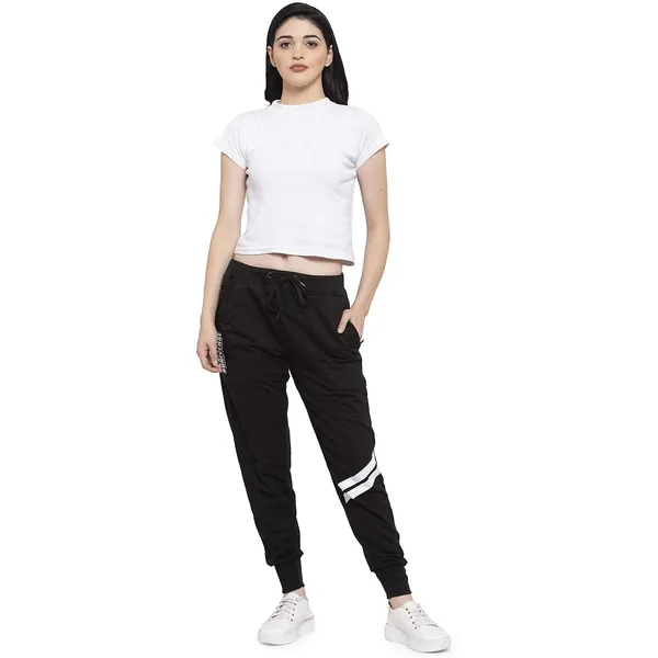 Black_Cotton_Slim_Fit_Joggers_Track_Pants_With_2_Zippered_Pockets_For_Women_&_Girls
