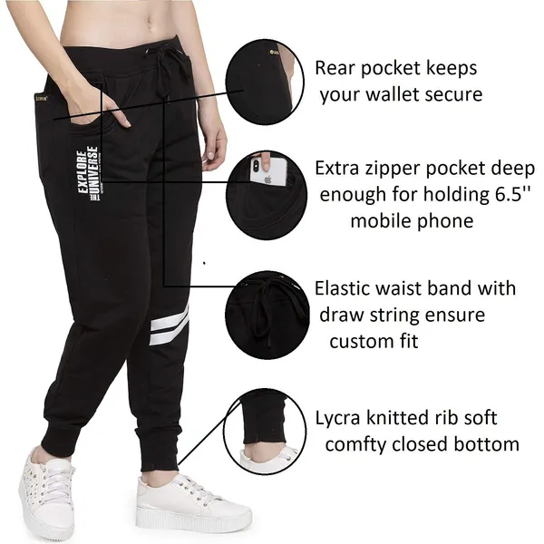 Black_Cotton_Slim_Fit_Joggers_Track_Pants_With_2_Zippered_Pockets_For_Women_&_Girls