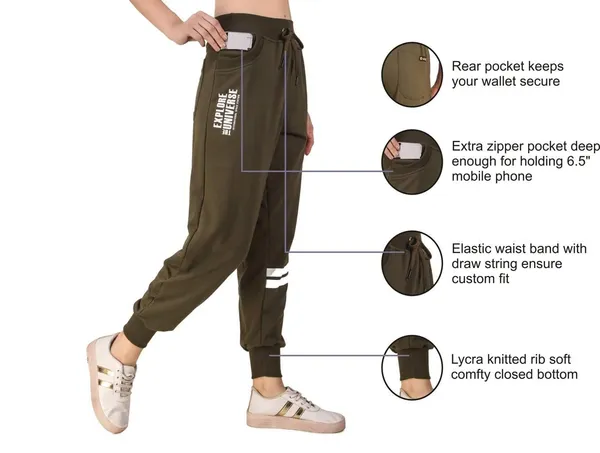 Military_Cotton_Slim_Fit_Joggers_Track_Pants_With_2_Zippered_Pockets_For_Women_&_Girls