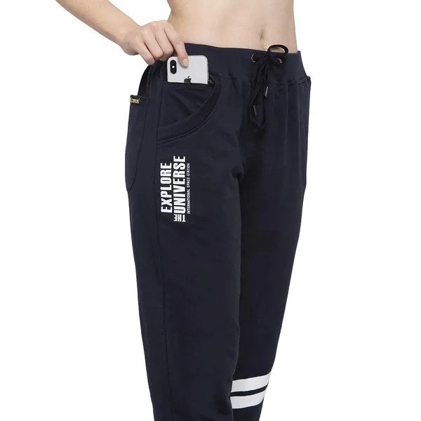 Navy_Cotton_Slim_Fit_Joggers_Track_Pants_With_2_Zippered_Pockets_For_Women_&_Girls