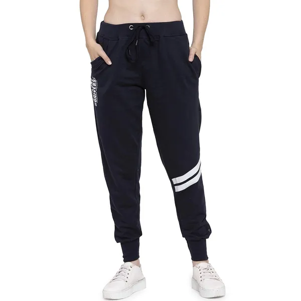 Navy_Cotton_Slim_Fit_Joggers_Track_Pants_With_2_Zippered_Pockets_For_Women_&_Girls